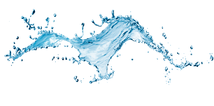 A splash of liquid treated by wamgroup solutions