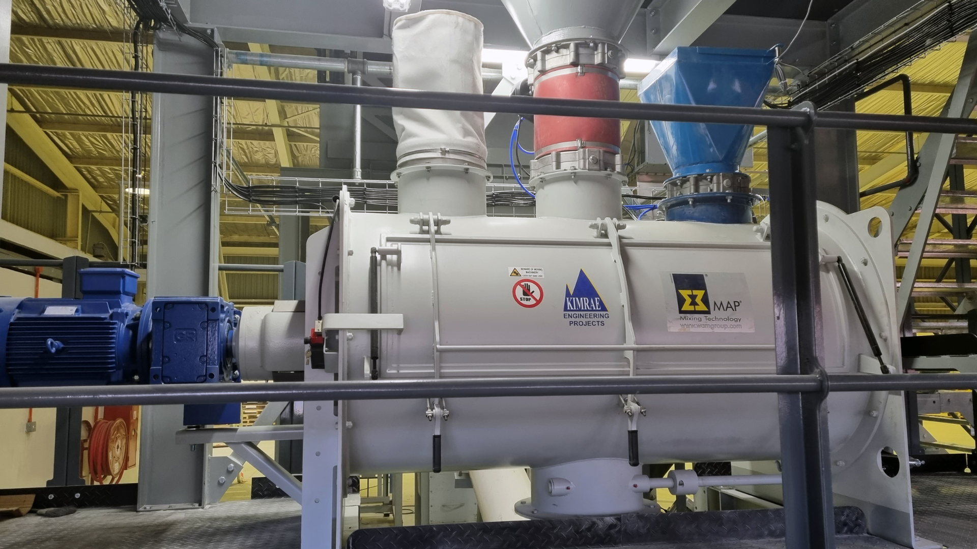 Dry premixed building material mixers, Industrial powder mixers