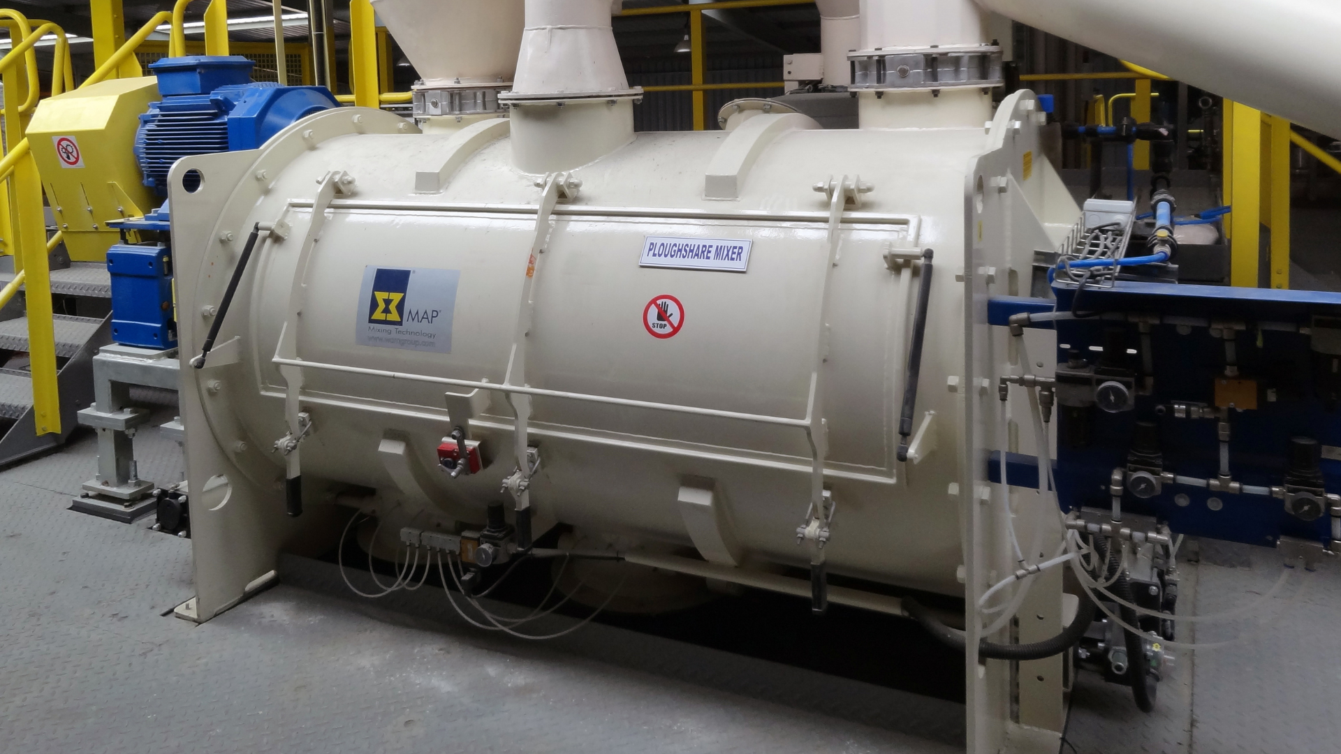 Dry premixed building material mixers, Industrial powder mixers