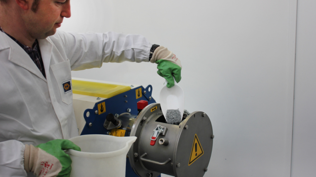 mixing tests, replicate industrial processes