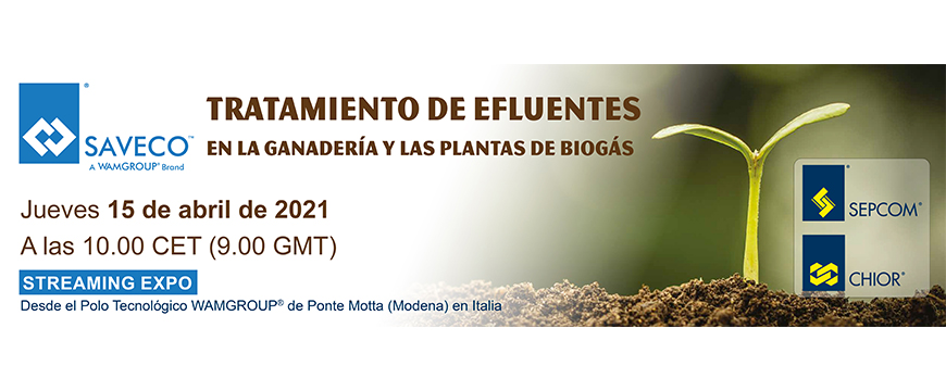 SAVECO™ Streaming Expo - EFFLUENT TREATMENT IN ANIMAL HUSBANDRY & BIOGAS PLANTS_5