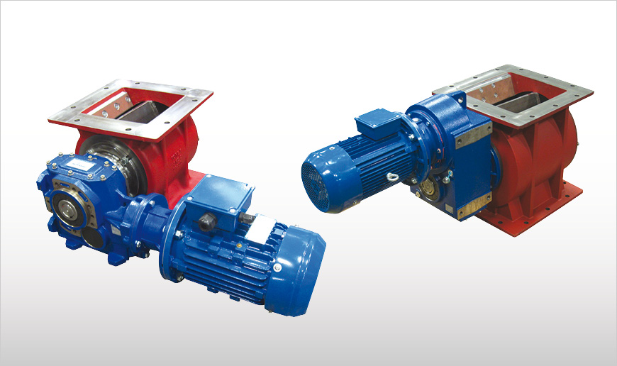 Drop-Through Rotary Valves for Wood Pellets RWN