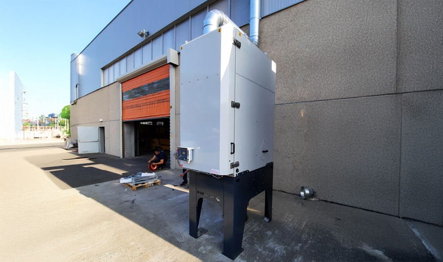 WAMAIR Stand-Alone Polygonal Dust Collectors - 1