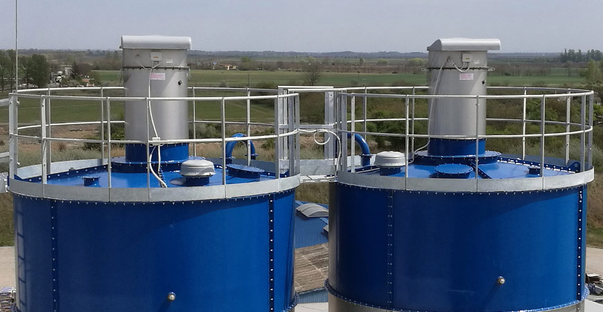 WAMFLO Vibrated Silo Venting Filters with Vibration Cleaning - 1