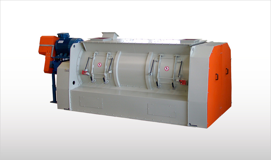 Batch-Type Single Shaft Industrial Mixers with Bomb-Bay Discharge <span class="product-code">WBHP - WBHT</span>