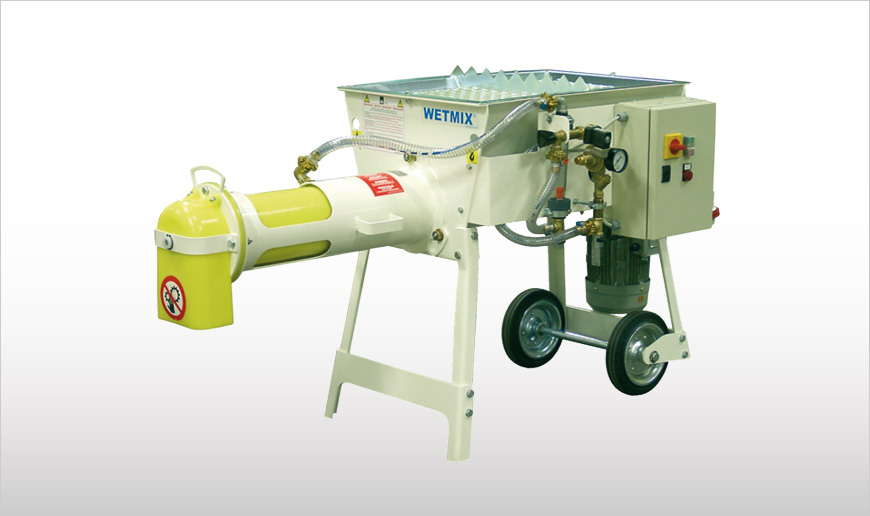 WETMIX BAGS Mortar Mixers with Bag Feeding Hopper